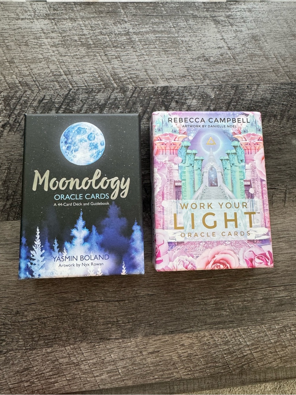 Moonology & Work Your Light Oracle Card Decks
